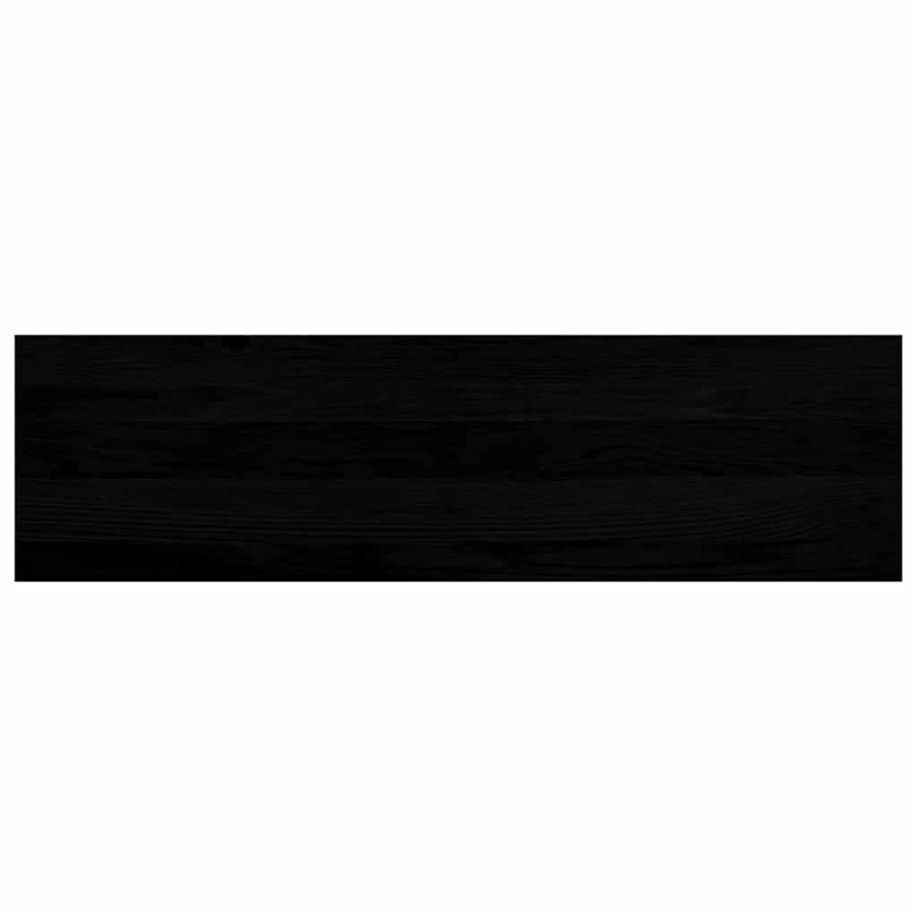 vidaXL Stair Treads 8 pcs Brown Black 90x30x2 cm Solid Wood Oak 4