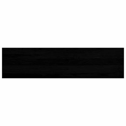 vidaXL Stair Treads 8 pcs Brown Black 100x30x2 cm Solid Wood Oak 4