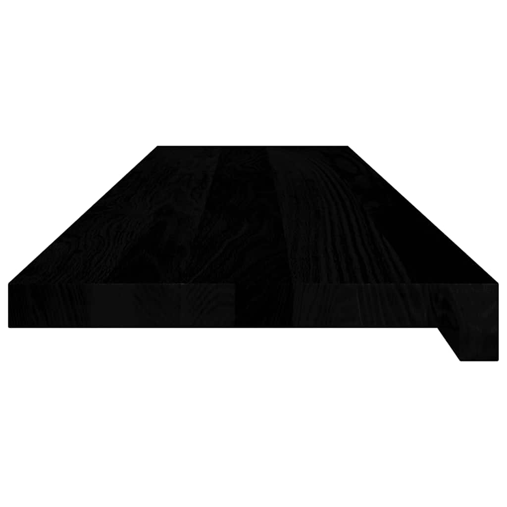 vidaXL Stair Treads 8 pcs Brown Black 100x30x2 cm Solid Wood Oak 6