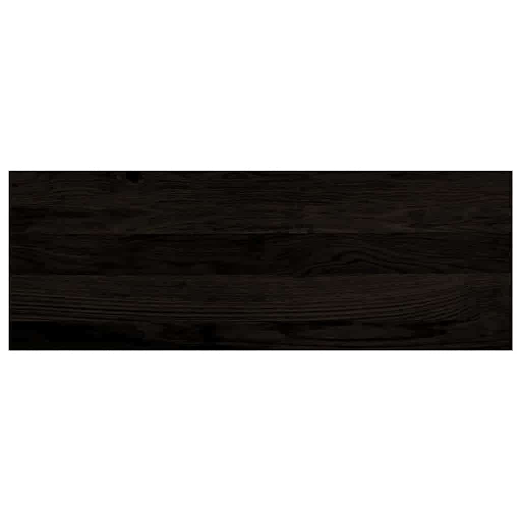 vidaXL Stair Treads 12 pcs Brown Black 70x25x2 cm Solid Wood Oak 4