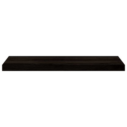vidaXL Stair Treads 12 pcs Brown Black 80x25x2 cm Solid Wood Oak 5
