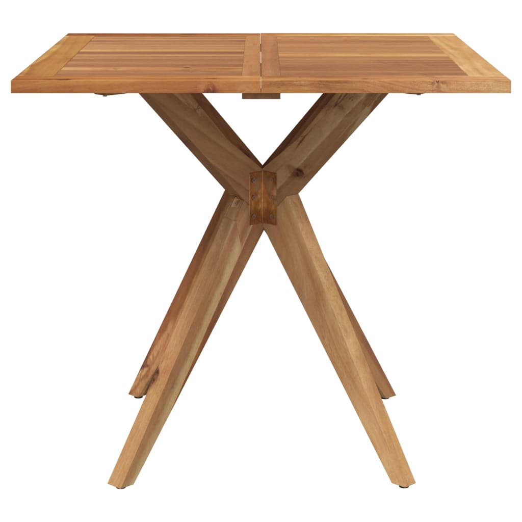 vidaXL 3 Piece Garden Dining Set Solid Wood Acacia 4