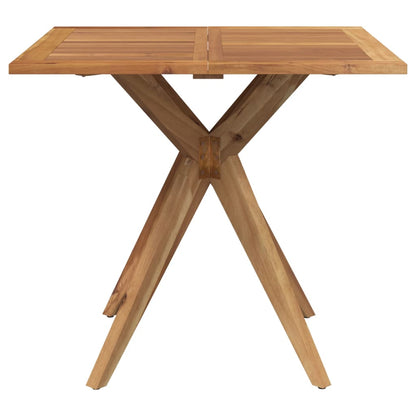 vidaXL 3 Piece Garden Dining Set Solid Wood Acacia 4