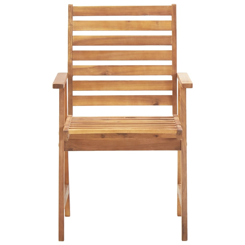 vidaXL 3 Piece Garden Dining Set Solid Wood Acacia 6