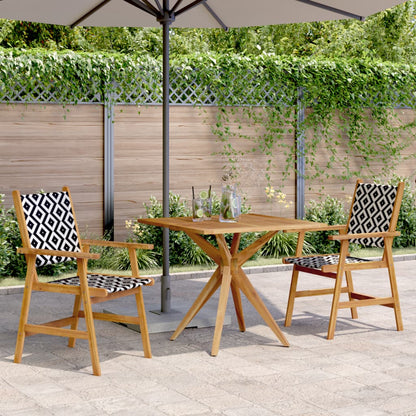 vidaXL 5 Piece Garden Dining Set Solid Wood Acacia