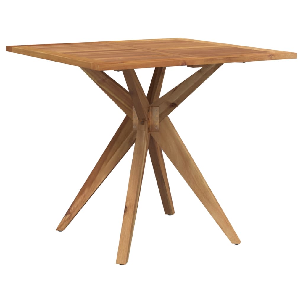 vidaXL 5 Piece Garden Dining Set Solid Wood Acacia 3