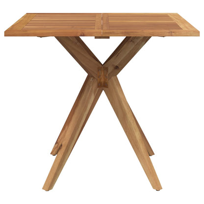 vidaXL 5 Piece Garden Dining Set Solid Wood Acacia 4