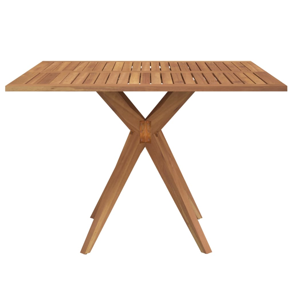vidaXL 5 Piece Garden Dining Set Solid Wood Acacia 4