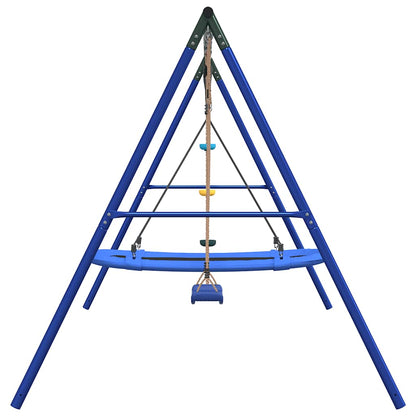 vidaXL Outdoor Swing Set with Swing, Disc Swing, Nest Swing 4