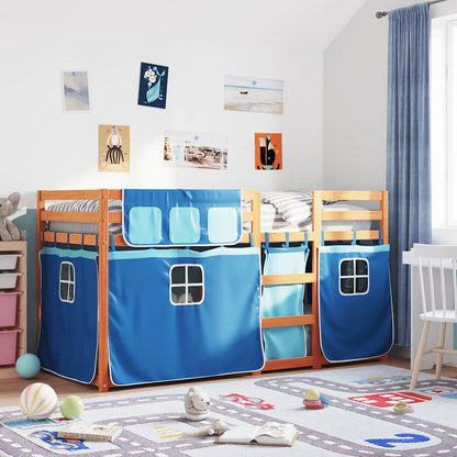 vidaXL Bunk Bed without Mattress Solid Wood Pine