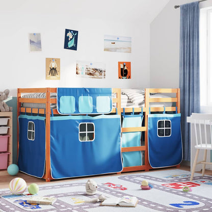 vidaXL Bunk Bed without Mattress Solid Wood Pine