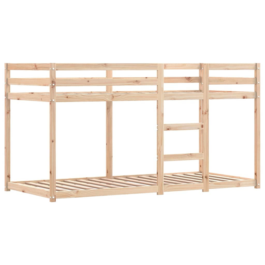 vidaXL Bunk Bed without Mattress Pink 90x200 cm Solid Wood Pine 5