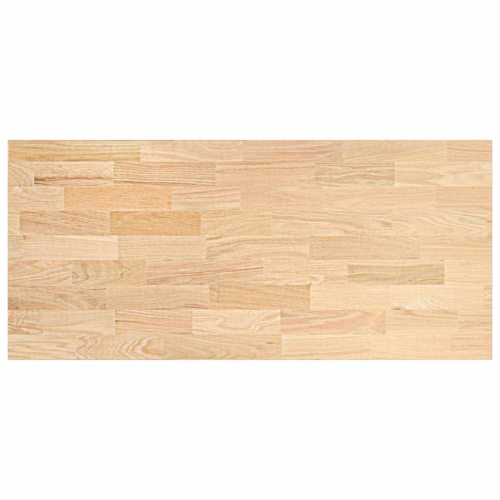 vidaXL Kitchen Worktop 140x63,5x4 cm Solid Wood Oak Rectangular 2