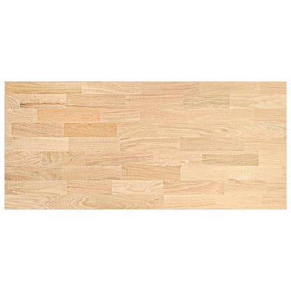vidaXL Kitchen Worktop 140x63,5x4 cm Solid Wood Oak Rectangular 2