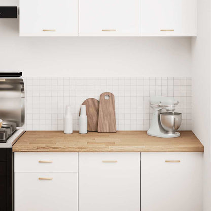 vidaXL Kitchen Worktop 140x63,5x4 cm Solid Wood Oak Rectangular 4