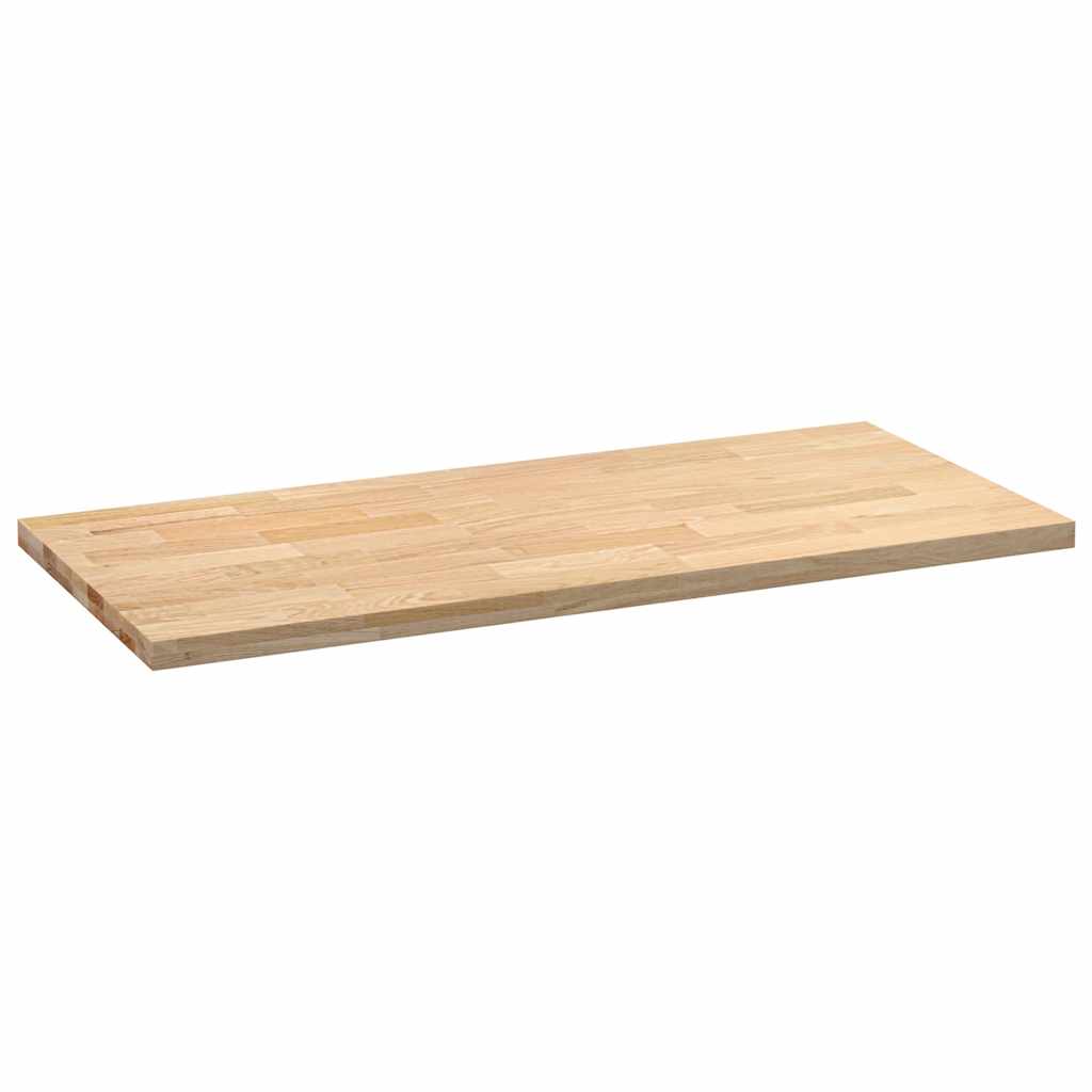 vidaXL Kitchen Worktop 140x63,5x4 cm Solid Wood Oak Rectangular 5
