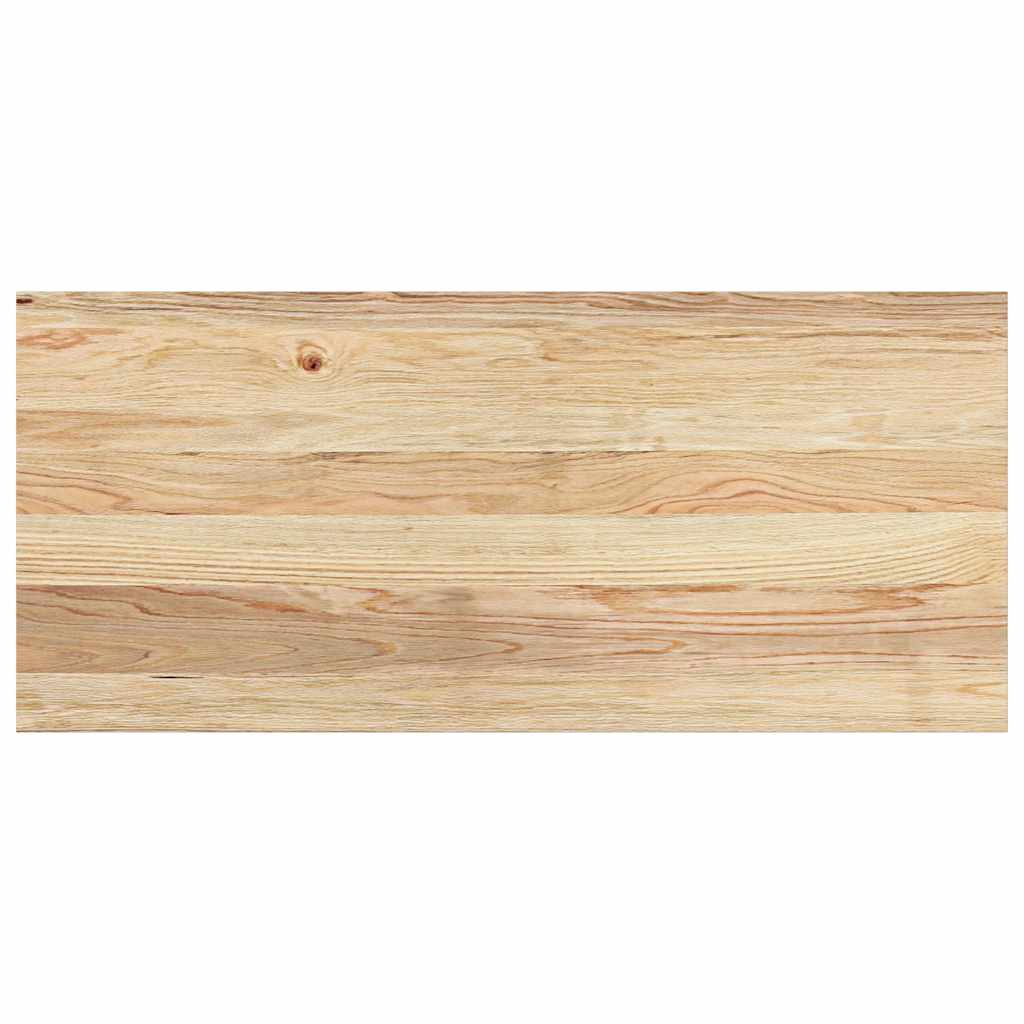 Window Sills 2 pcs Untreated Solid Wood Oak Depth 40 cm Natural 90 cm