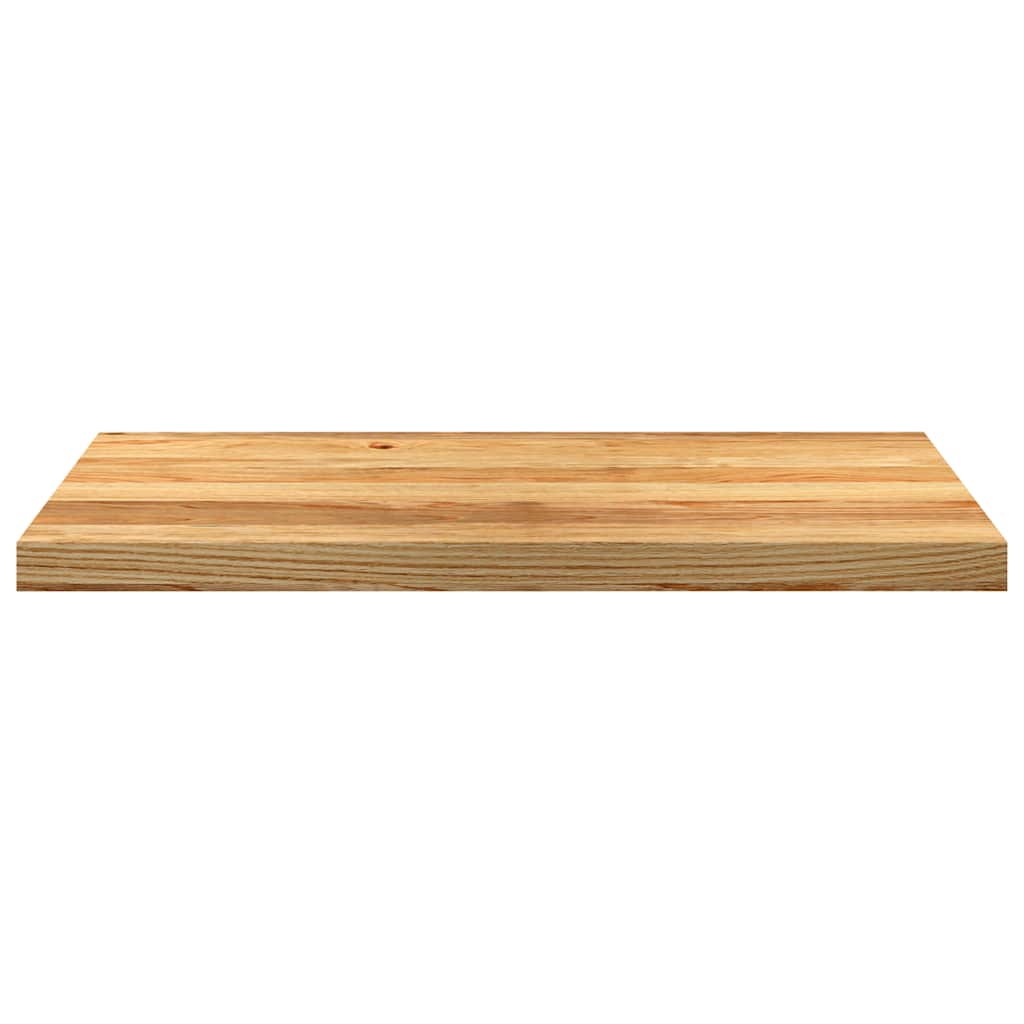 Window Sills 2 pcs Solid Wood Oak Depth 40 cm Light Brown 80 cm