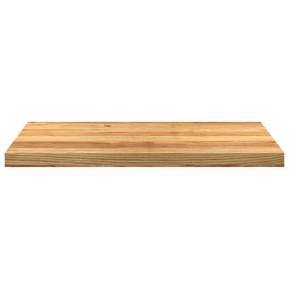 Window Sills 2 pcs Solid Wood Oak Depth 40 cm Light Brown 80 cm