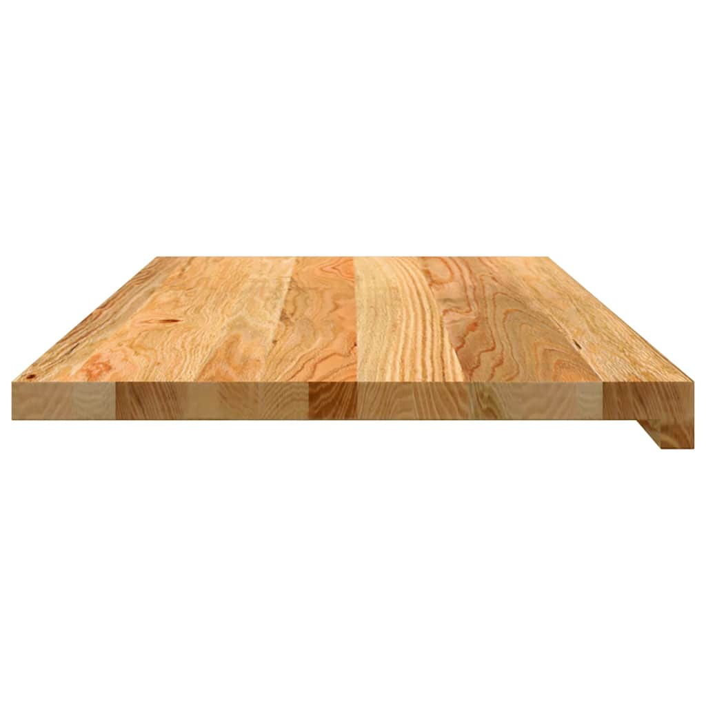Window Sills 2 pcs Solid Wood Oak Depth 40 cm Light Brown 80 cm