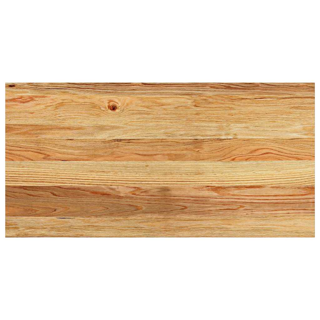 Window Sills 2 pcs Solid Wood Oak Depth 40 cm Light Brown 80 cm