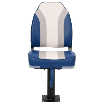 vidaXL Foldable Boat Chairs 2 pcs High Backrest 3