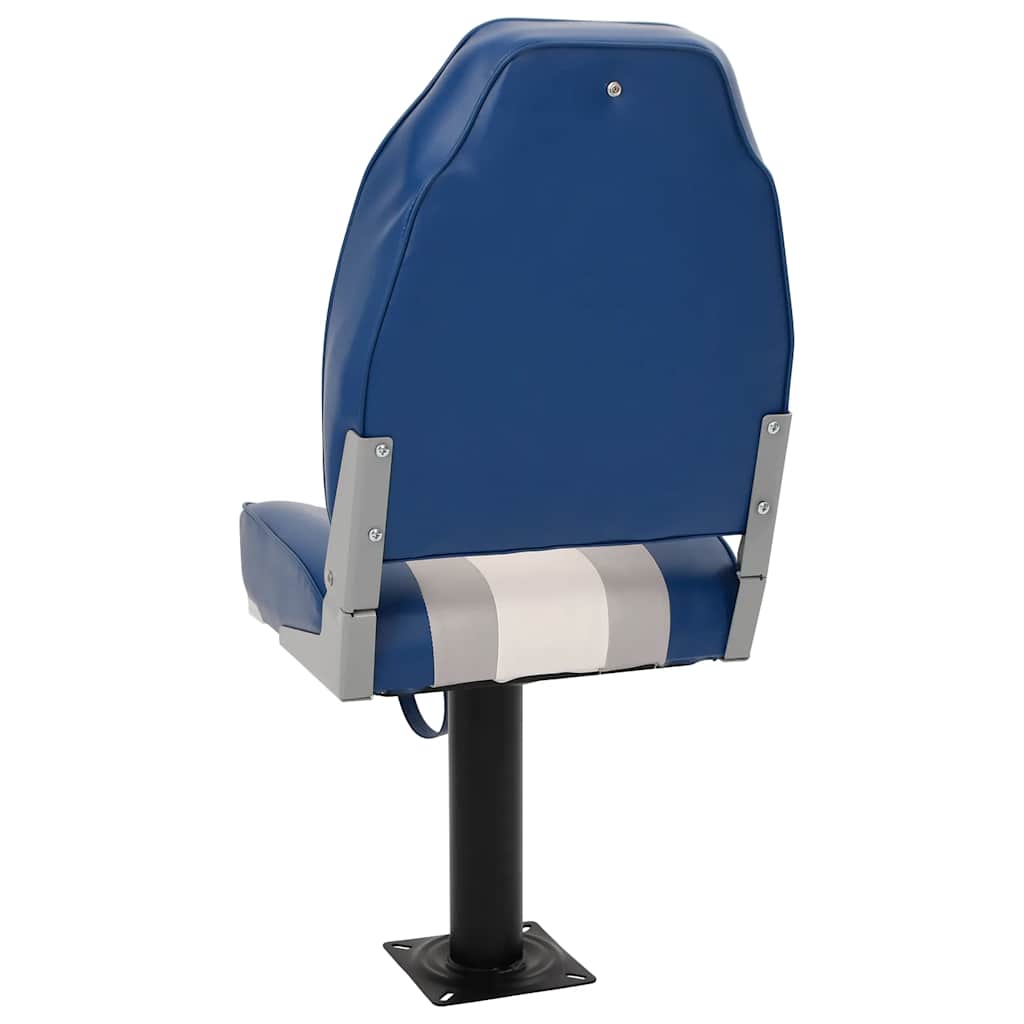 vidaXL Foldable Boat Chairs 2 pcs High Backrest 6