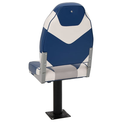 vidaXL 4 Piece Foldable Boat Seat Set High Backrest 5