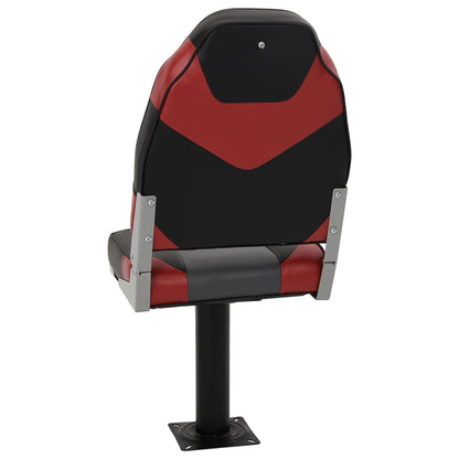 vidaXL 4 Piece Foldable Boat Seat Set High Backrest 5