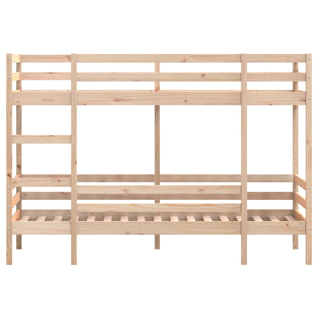 vidaXL Bunk Bed without Mattress 80x200 cm Solid Wood Pine 4