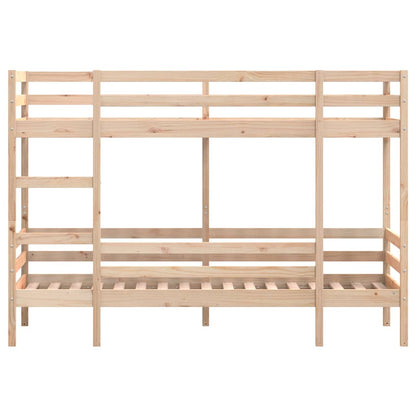 vidaXL Bunk Bed without Mattress 80x200 cm Solid Wood Pine 4