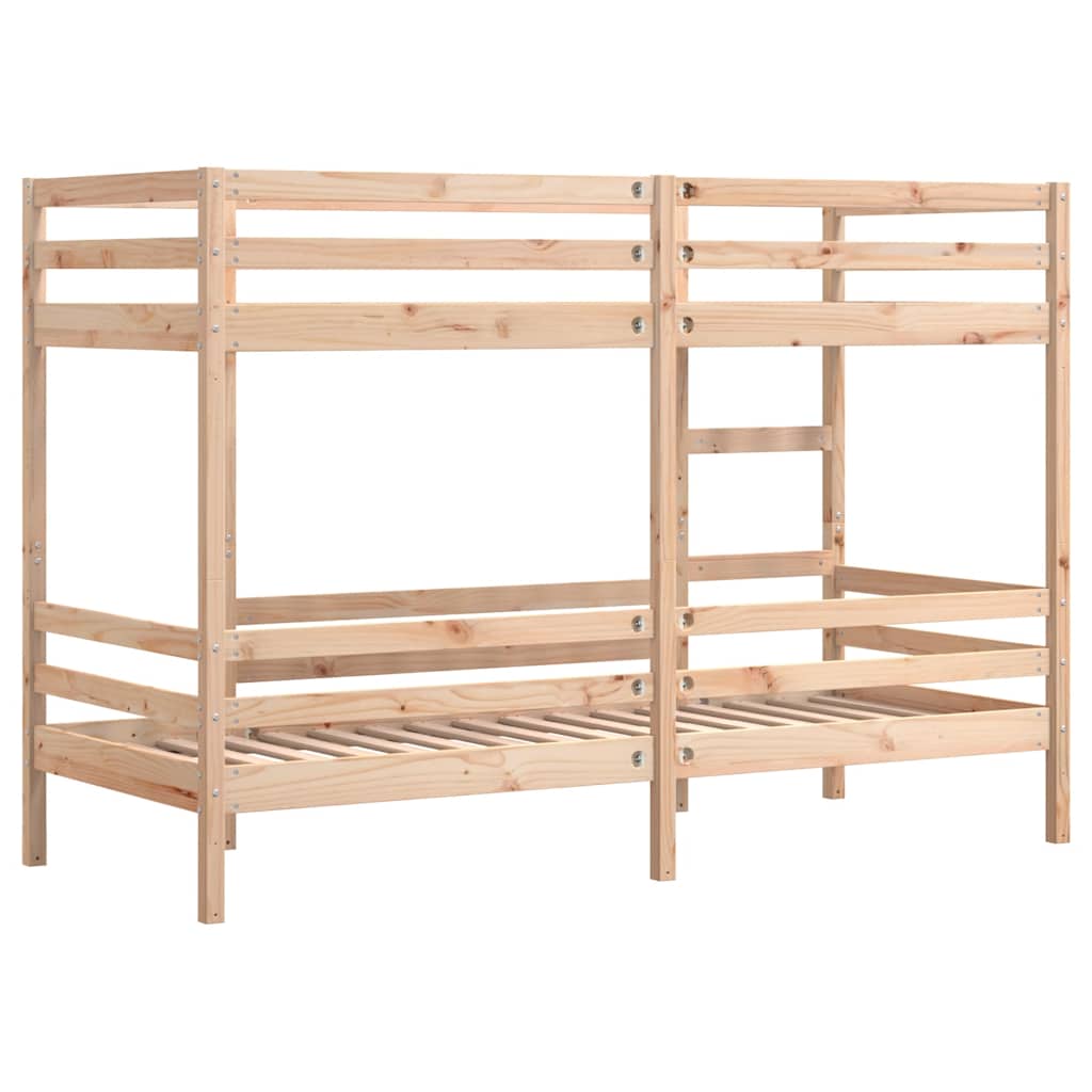 vidaXL Bunk Bed without Mattress 80x200 cm Solid Wood Pine 6