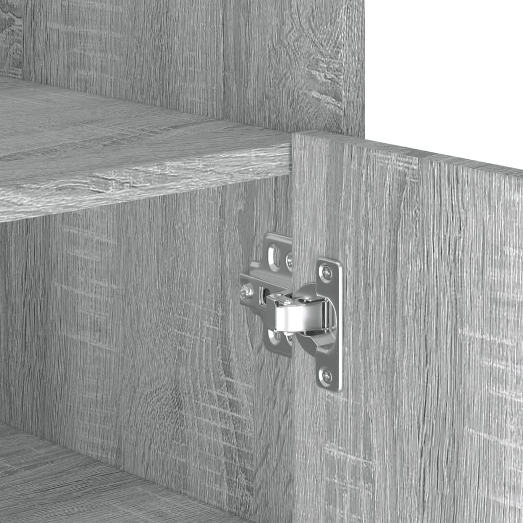 Sideboard 73,5x35x75 cm Engineered Wood Grey sonoma
