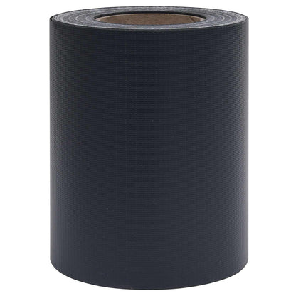 Privacy Strip PVC Dark grey 2 pcs