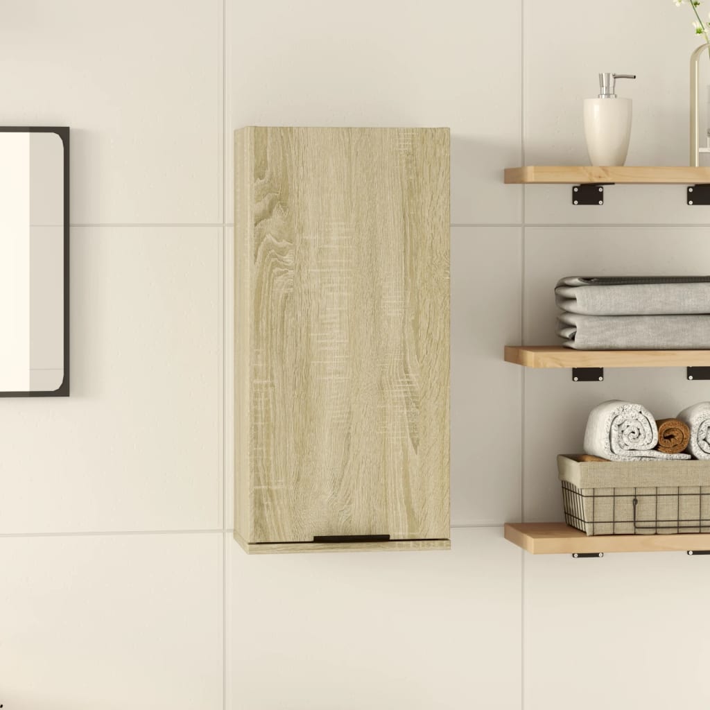 Wall-mounted Bathroom Cabinet 32x20x67 cm Sonoma oak