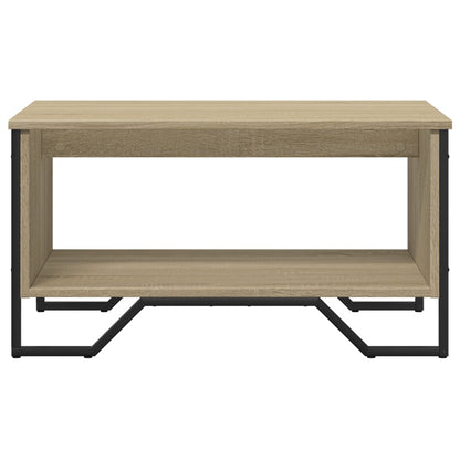 Coffee Table 75x51x40 cm Engineered Wood Sonoma oak 75 cm