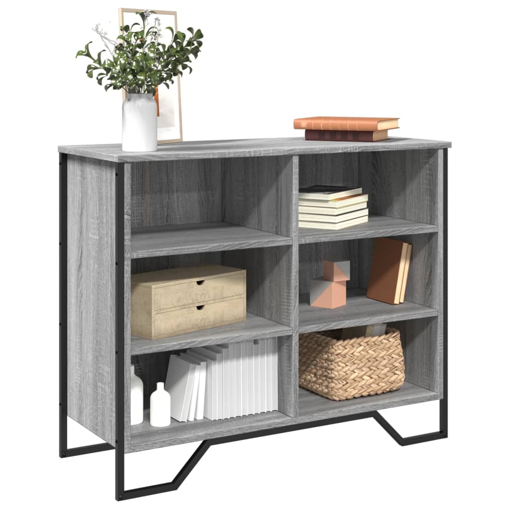 Sideboard 91x35,5x74,5 cm Engineered Wood Grey sonoma 91 cm