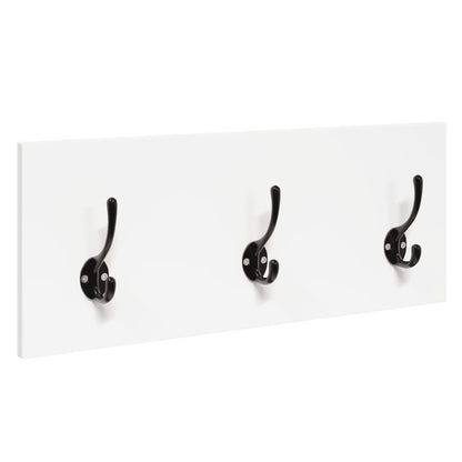 4 Piece Hallway Furniture Set Engineered Wood White