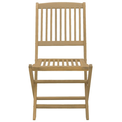 vidaXL 5 Piece Garden Dining Set Solid Wood Acacia 5