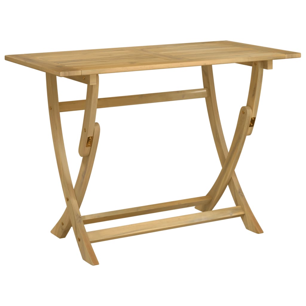 vidaXL 5 Piece Garden Dining Set Solid Wood Acacia 6