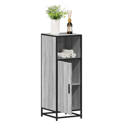 Bathroom Cabinet 35x37,5x100 cm Engineered Wood Grey sonoma