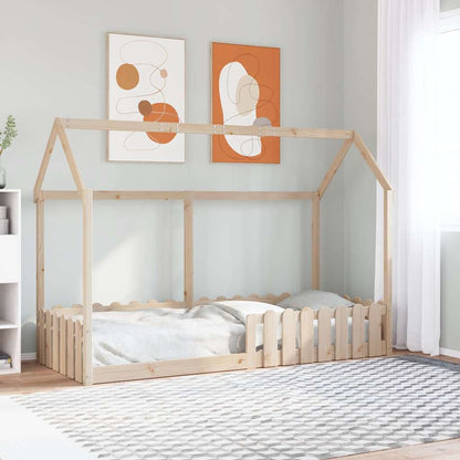 vidaXL Kids' House Bed Frame without Mattress