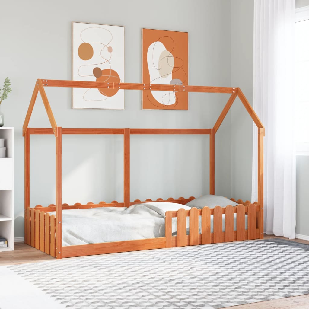 vidaXL Kids' House Bed Frame without Mattress