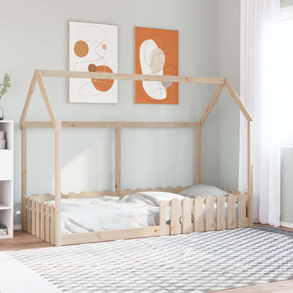 vidaXL Kids' House Bed Frame without Mattress