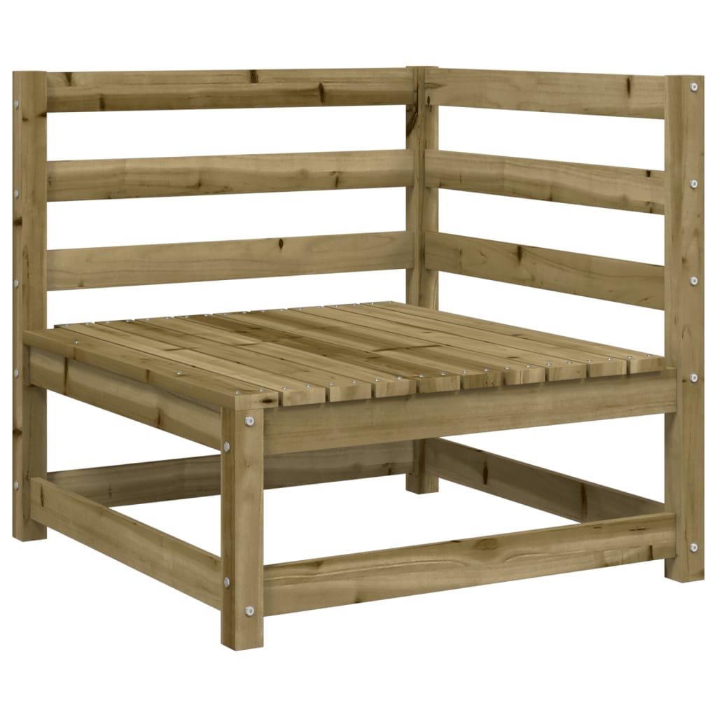 vidaXL 4 Piece Garden Sofa Set Impregnated Wood Pine 4