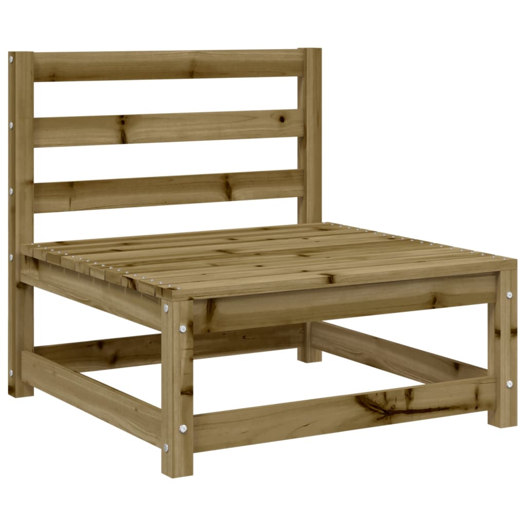 vidaXL 5 Piece Garden Sofa Set Impregnated Wood Pine 5