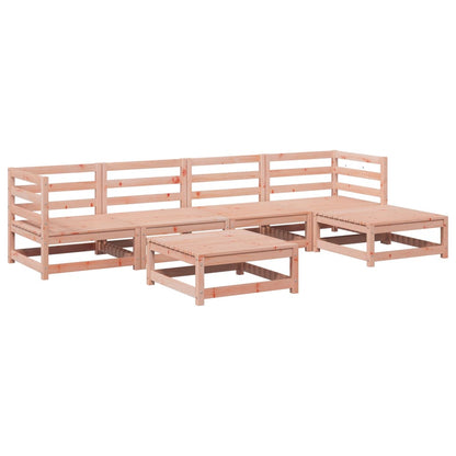 vidaXL 6 Piece Garden Sofa Set Solid Wood Douglas Fir 2