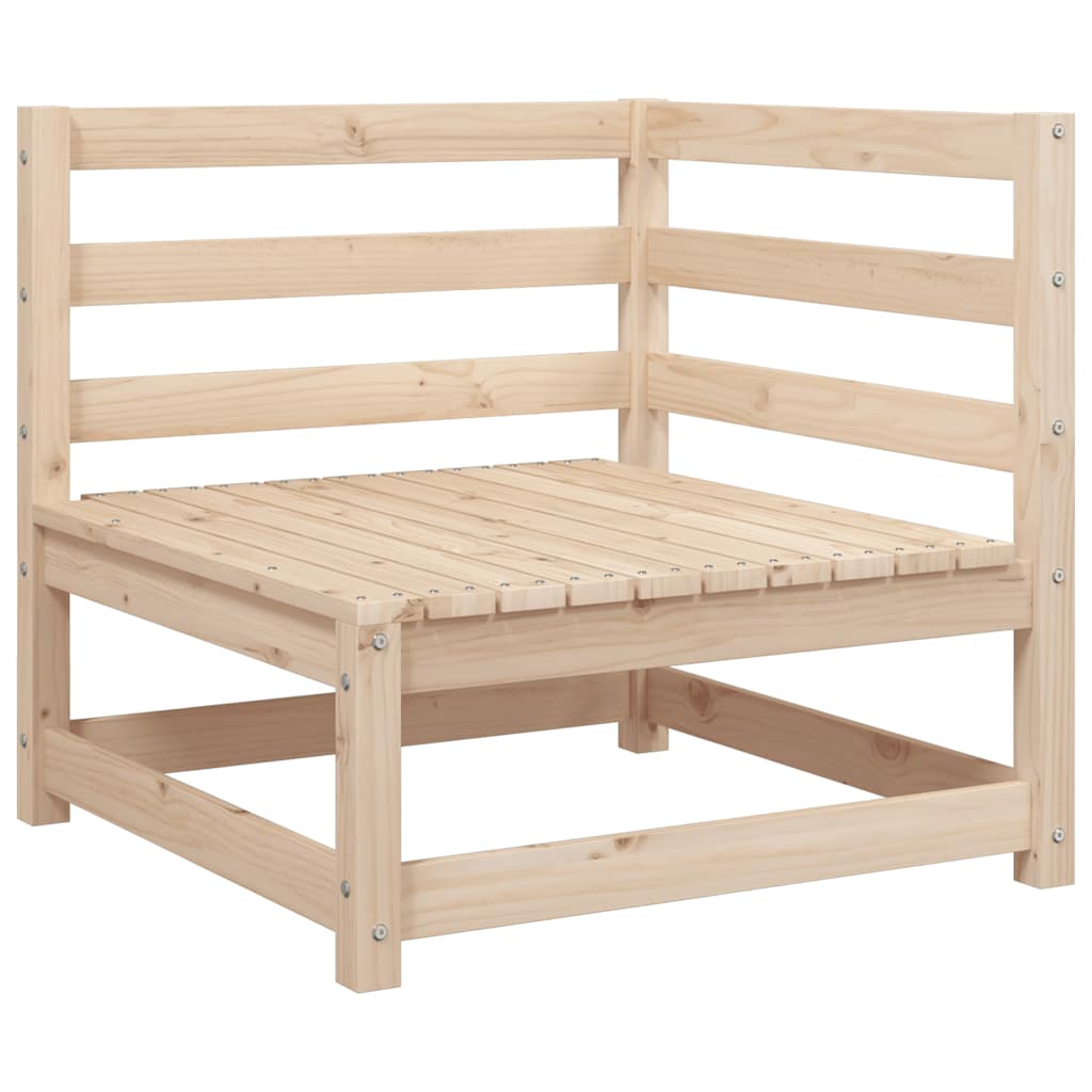 vidaXL 5 Piece Garden Sofa Set Solid Wood Pine 4