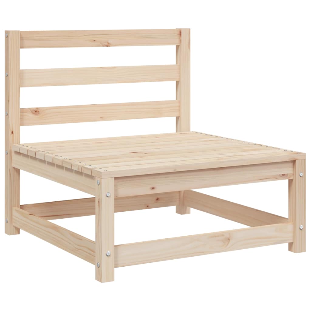 vidaXL 5 Piece Garden Sofa Set Solid Wood Pine 6