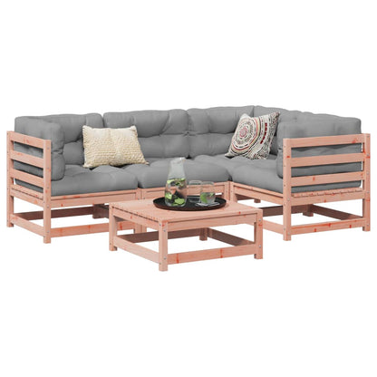 vidaXL 5 Piece Garden Sofa Set Solid Wood Douglas Fir 1